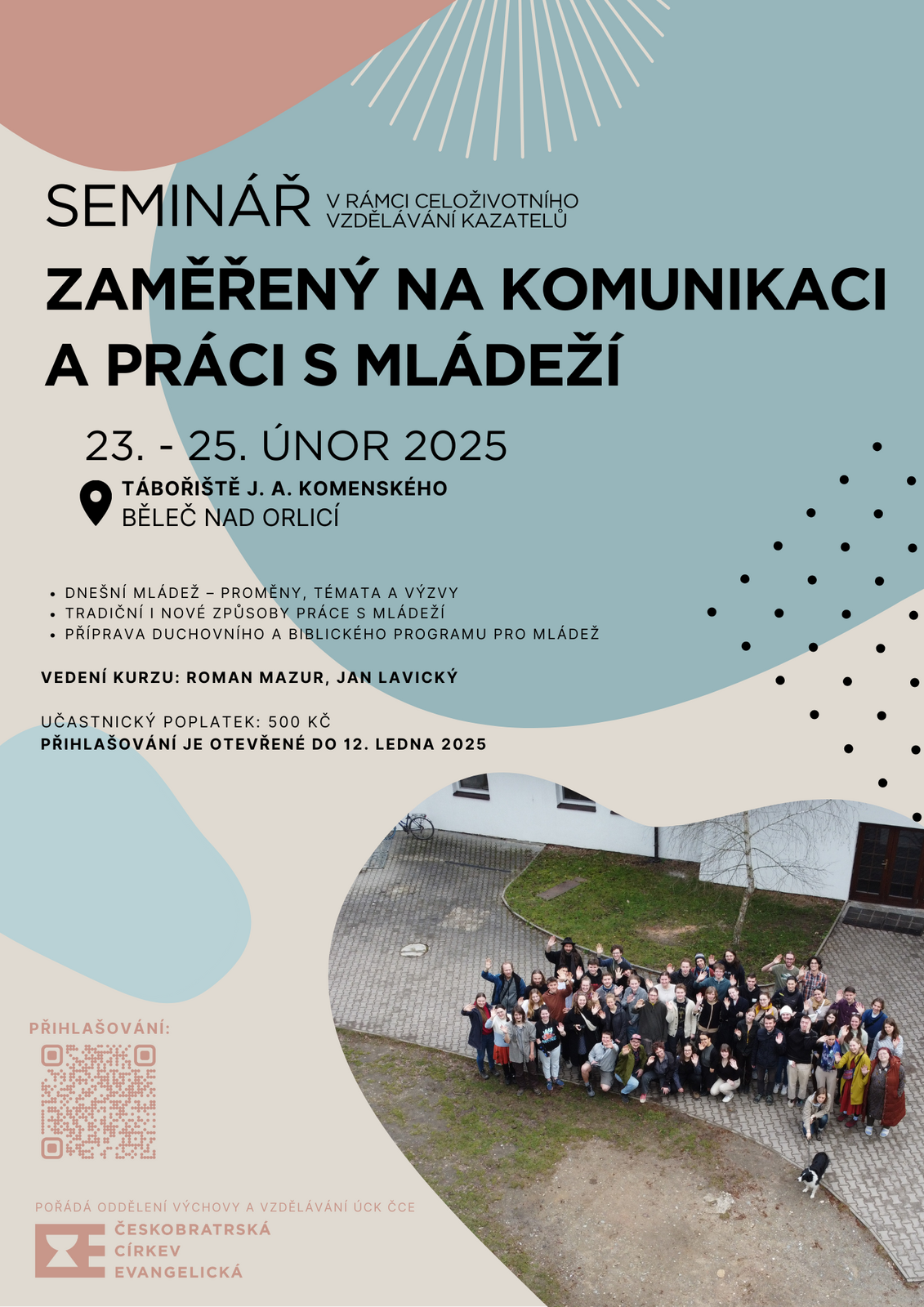 Seminář CŽV pro kazatele - Komunikace a práce s mládeží